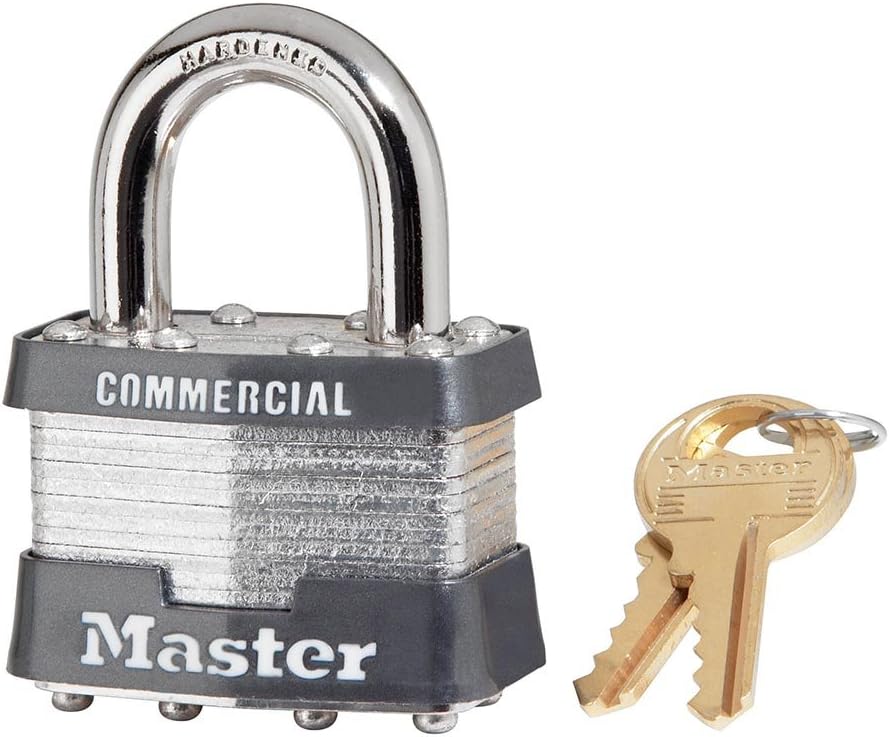 Master Lock #1KA-2001 1-3/4" Lam Padlock