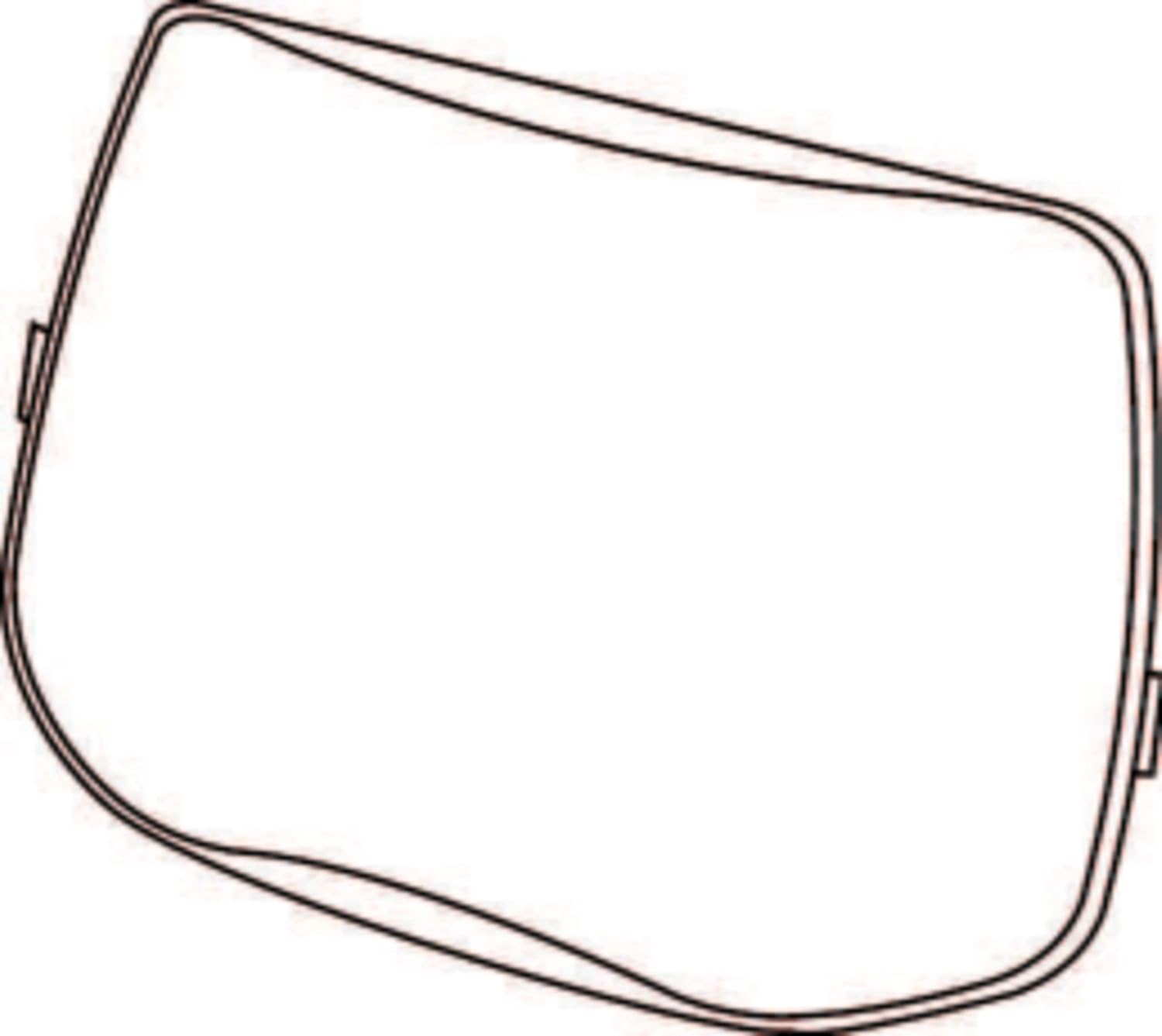 3M Speedglas 9100 Welding Helmet Outside Protection Plate 06-0200-51/37174(AAD), Standard, 10 EA/bag