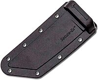 Cold Steel Kyoto 3.25" Durable Compact 8Cr13MoV Stainless Steel Fixed Blade Tanto Outdoor Hunting Utility Knife, 3 3/8" Textured Kray-Ex Handle, Sheath Included