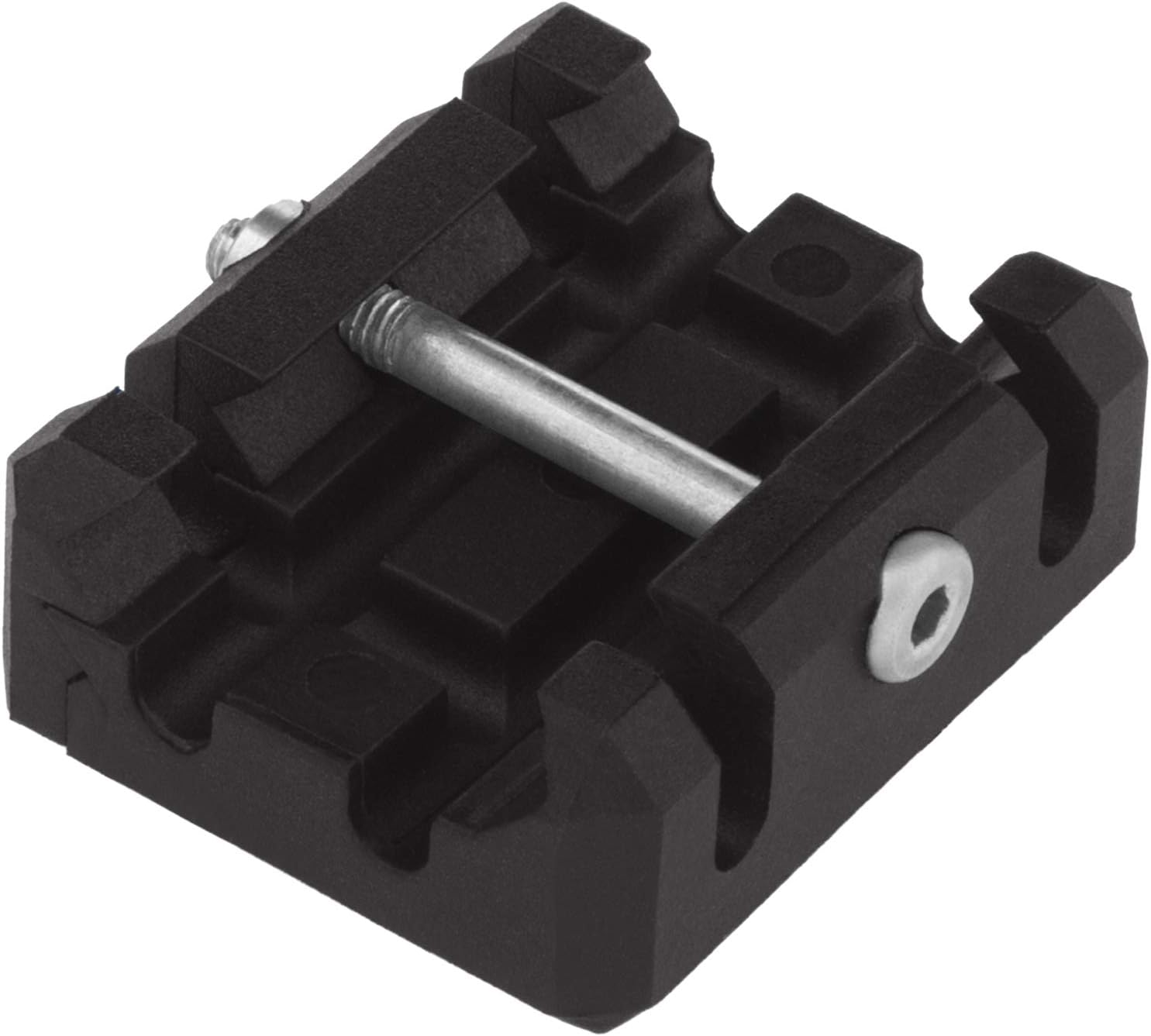 Nightstick NS-WM1 2 Picatinny Rail Wire Management Clamps, One Size, Black