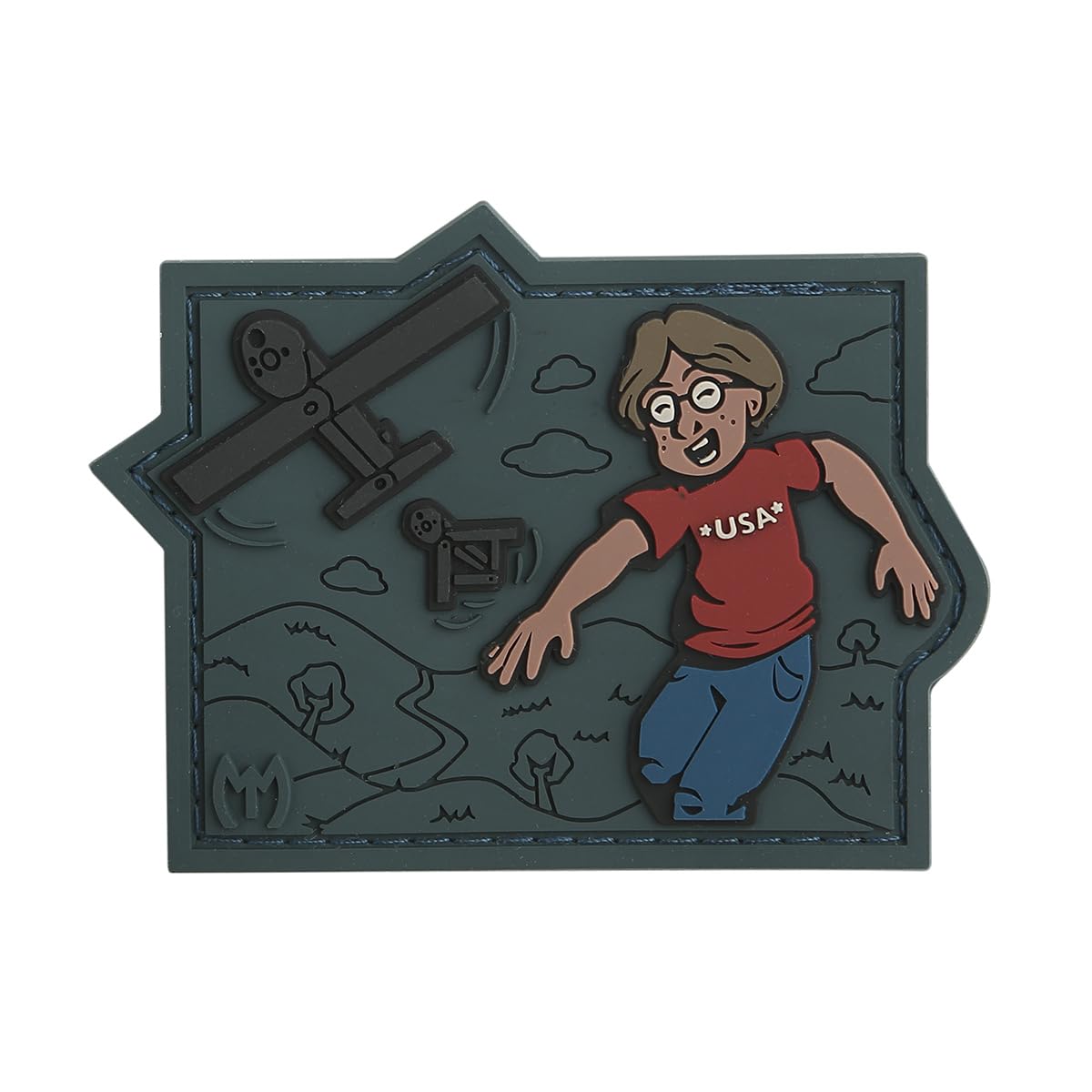 MAXPEDITION 3D PVC Hook-Backed Morale Patch