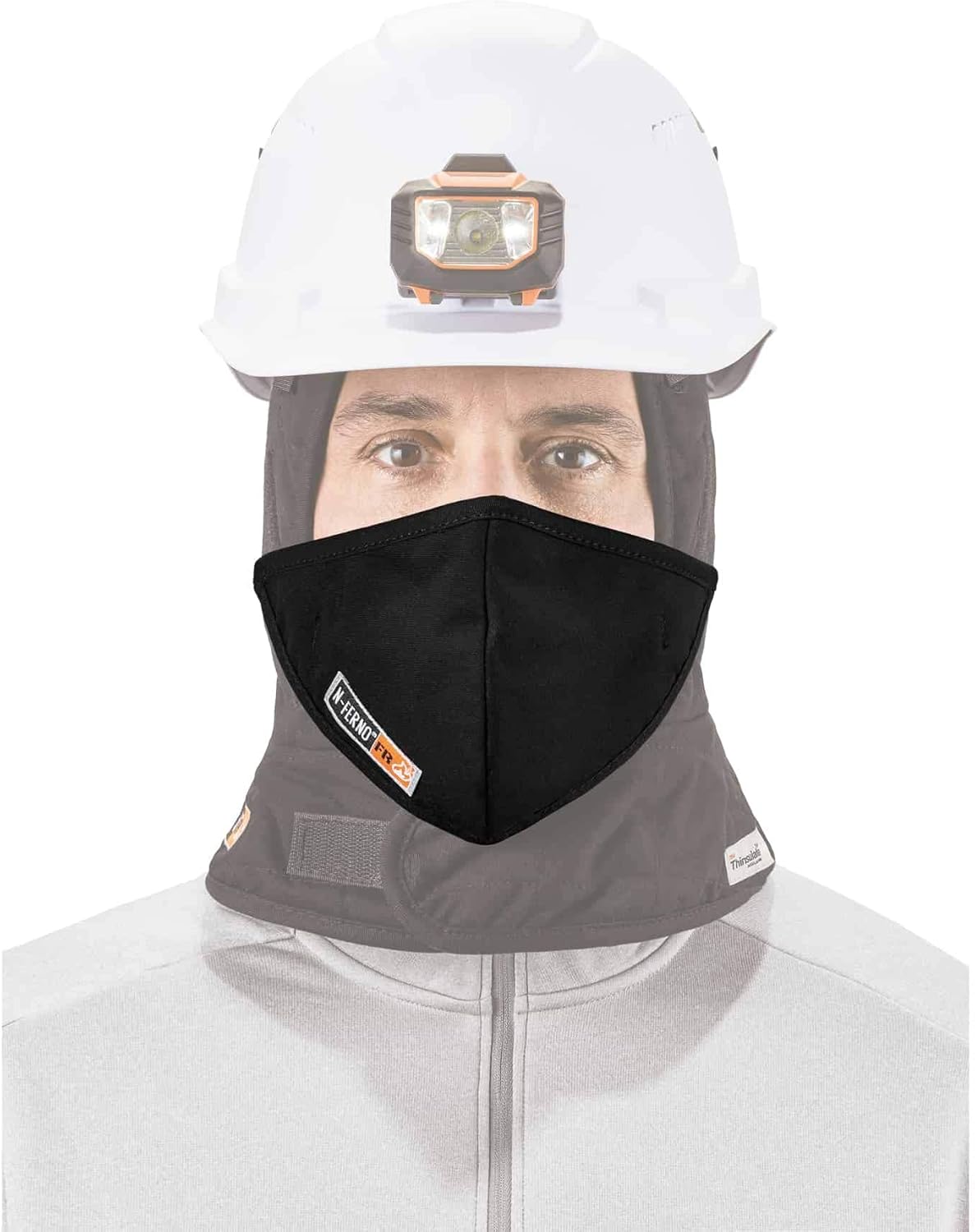 ERGODYNE N-Ferno 2-Layer FR Hard Hat Liner & Mouthpiece