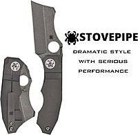 Spyderco C260TIP Stovepipe Titanium