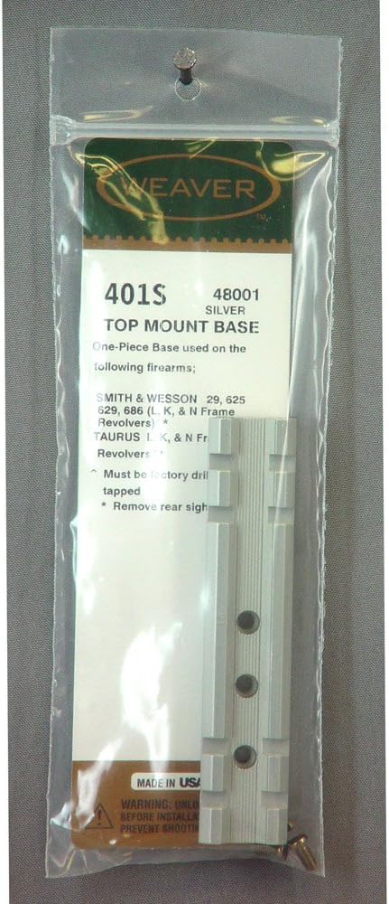 WEAVER Top-Mount Aluminum Scope Base
