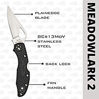 Spyderco Meadowlark 2 Lightweight Folding Knife with FRN