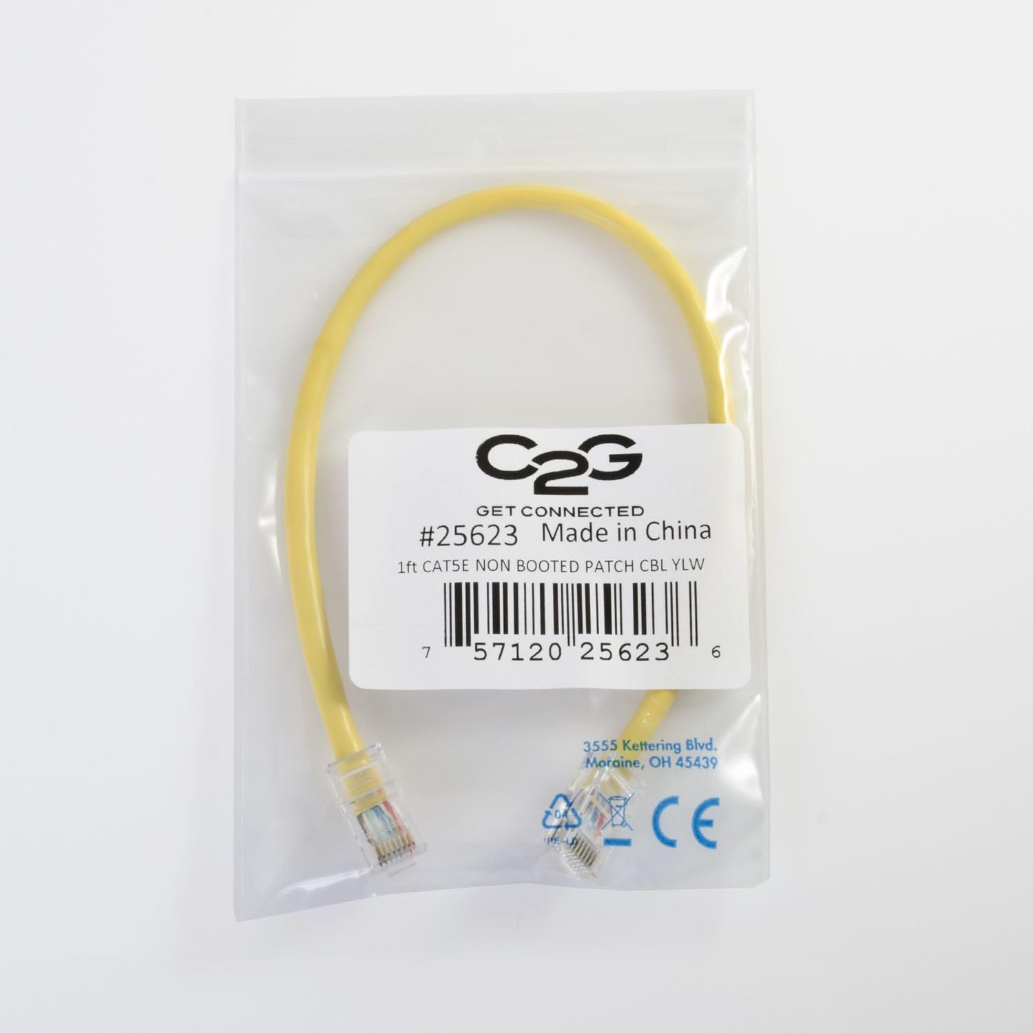 C2G Cat5E Unshielded (UTP) Network Patch Cable