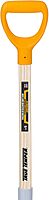 True Temper 1680700 Poly Scoop with Hardwood Handle and D-Grip