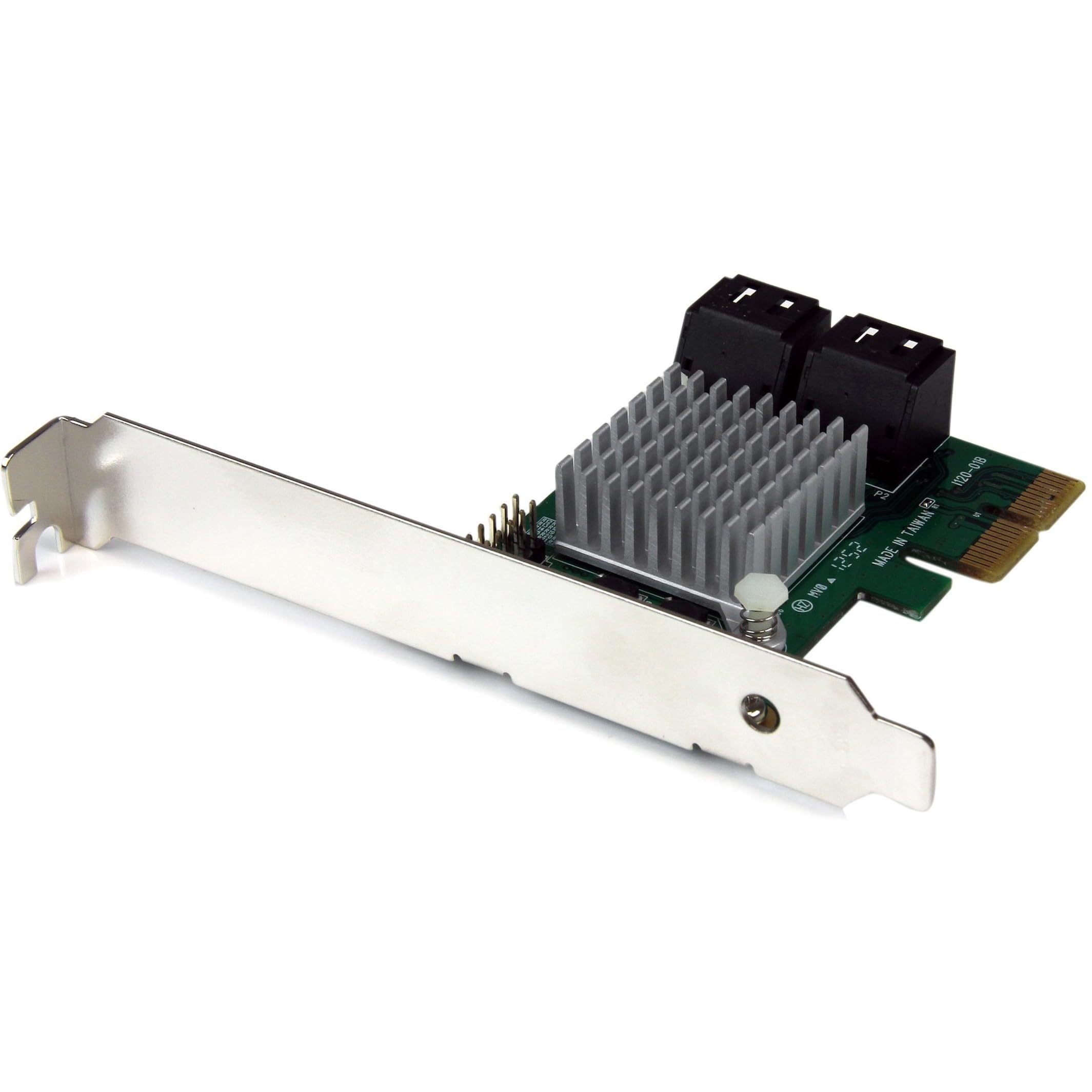 StarTech.com 4 Port PCIe 2.0 SATA III 6Gbps RAID Controller Card with HyperDuo - PEXSAT34RH
