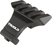 TRUGLO 45 Degree Offset Tactical Hunting Shooting Versatile Durable Aluminum 2" Picatinny Rail Mount for Optics Mounting