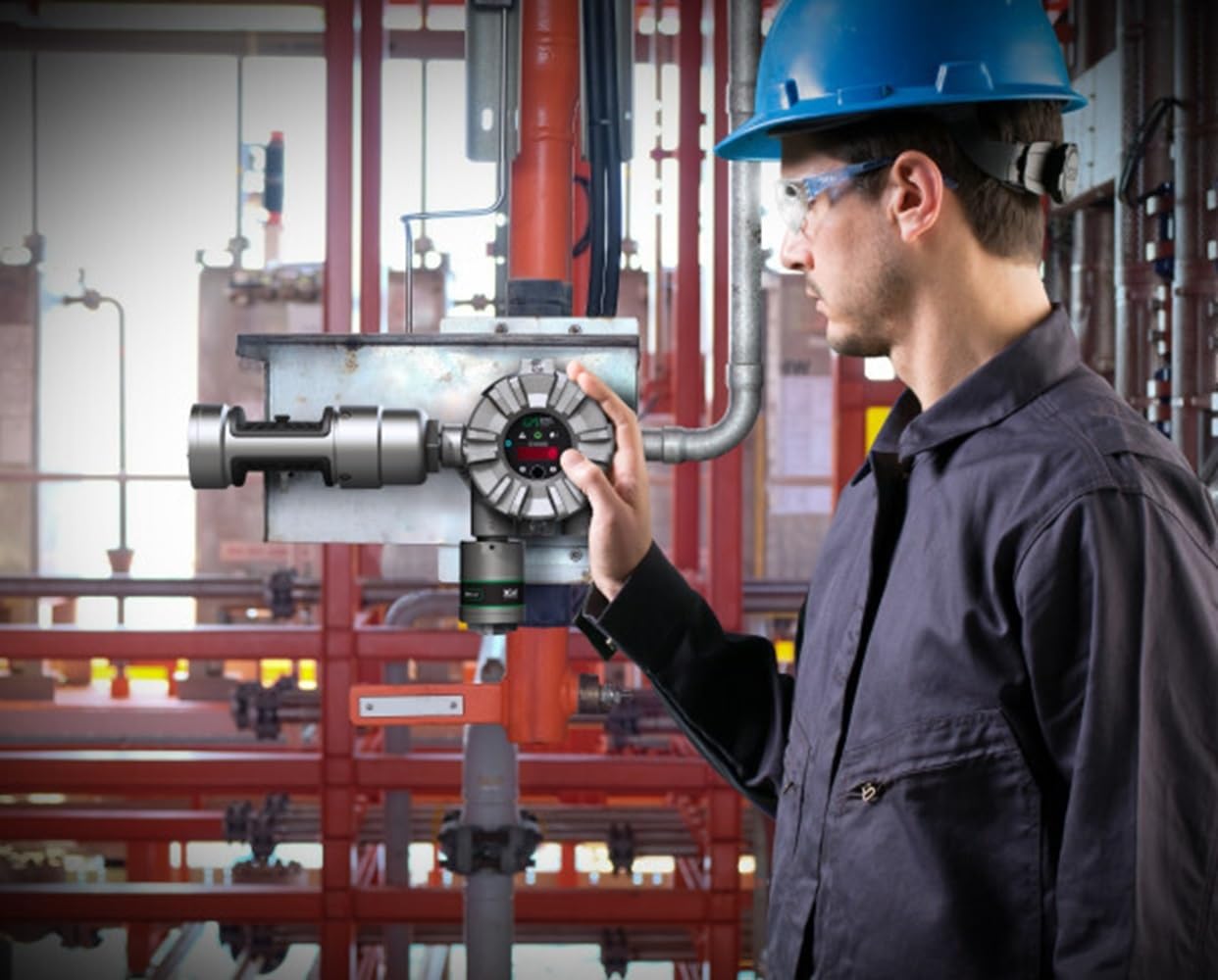 MSA 10153518 Moisture Wicking Pad - Polyester Sweatband for Use with Fas-Trac III Hard Hat Suspensions, Blue/Gray Color