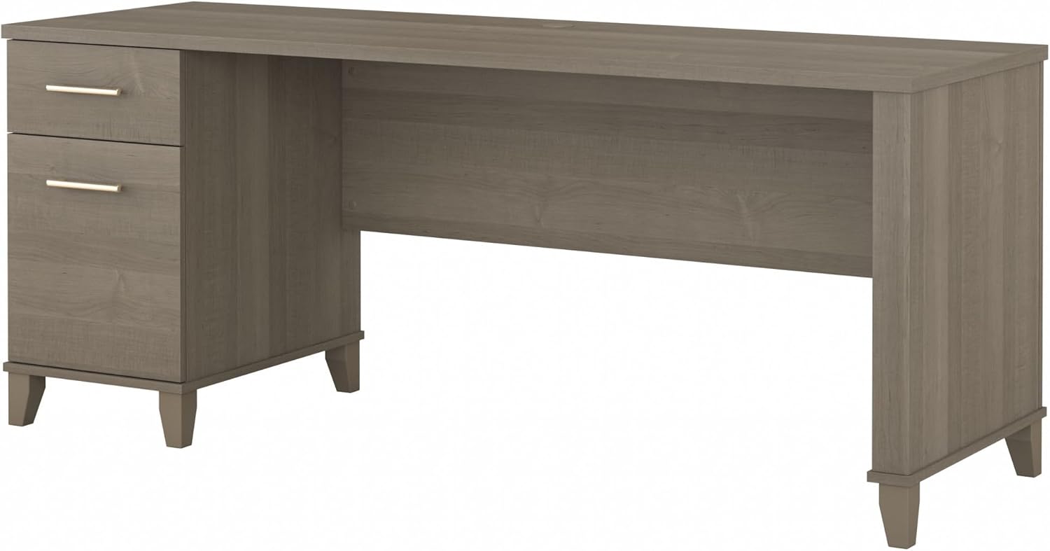 Bush Furniture Somerset 72W Office Desk with Drawers