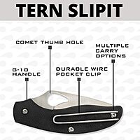 SPYDERCO Byrd Folding Knife - G-10 Handle, 8Cr13MoV