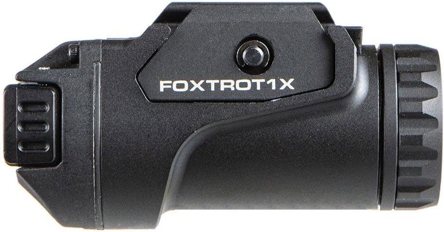 Sig Sauer Foxtrot1X 450 Lumens Compact Durable Tactical Rail-Mounted Handgun Flashlight with Ambidextrous Push-Button Side