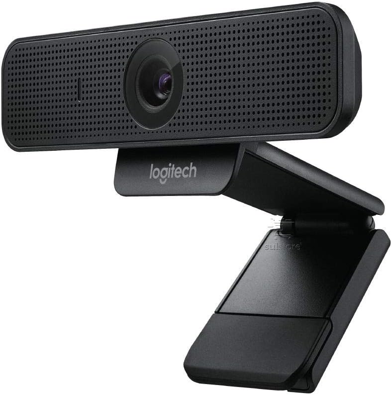 Logitech C925-E Webcam, HD 1080p/30fps Video Calling, Light Correction, Autofocus, Clear Audio, Privacy Shade