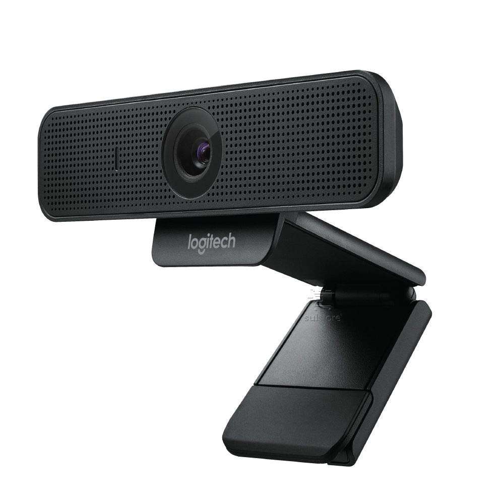 Logitech C925-E Webcam, HD 1080p/30fps Video Calling, Light Correction, Autofocus, Clear Audio, Privacy Shade