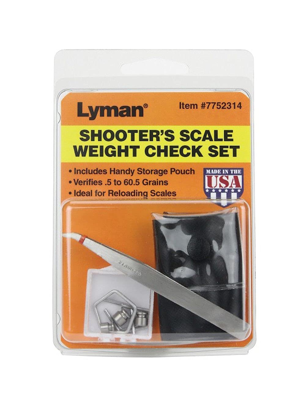 Lyman Shooters Check Weight Set