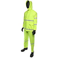 PIP West Chester 4031 Hi-Vis 3-Piece Rain Suit, Polyester