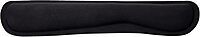 Mind Reader Ergonomic Keyboard and Mouse Wrist Rest Set, Gaming Accessory, Memory Foam, 16.75" L x 3" W x 0.75" H, 2 pcs, Black Single Black