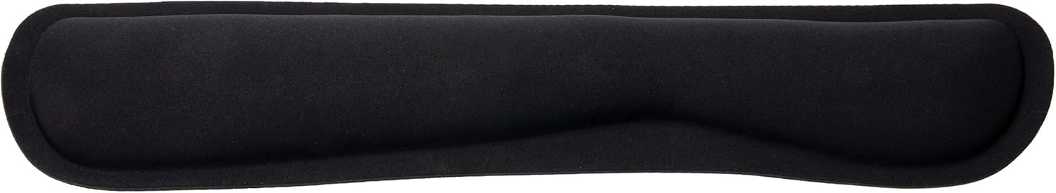 Mind Reader Ergonomic Keyboard and Mouse Wrist Rest Set, Gaming Accessory, Memory Foam, 16.75" L x 3" W x 0.75" H, 2 pcs