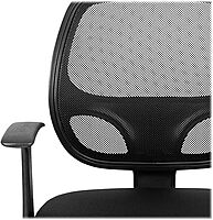 FLASH FURNITURE Flash Fundamentals Mid-Back Mesh Swivel Ergonomic Task Office Chair with Arms
