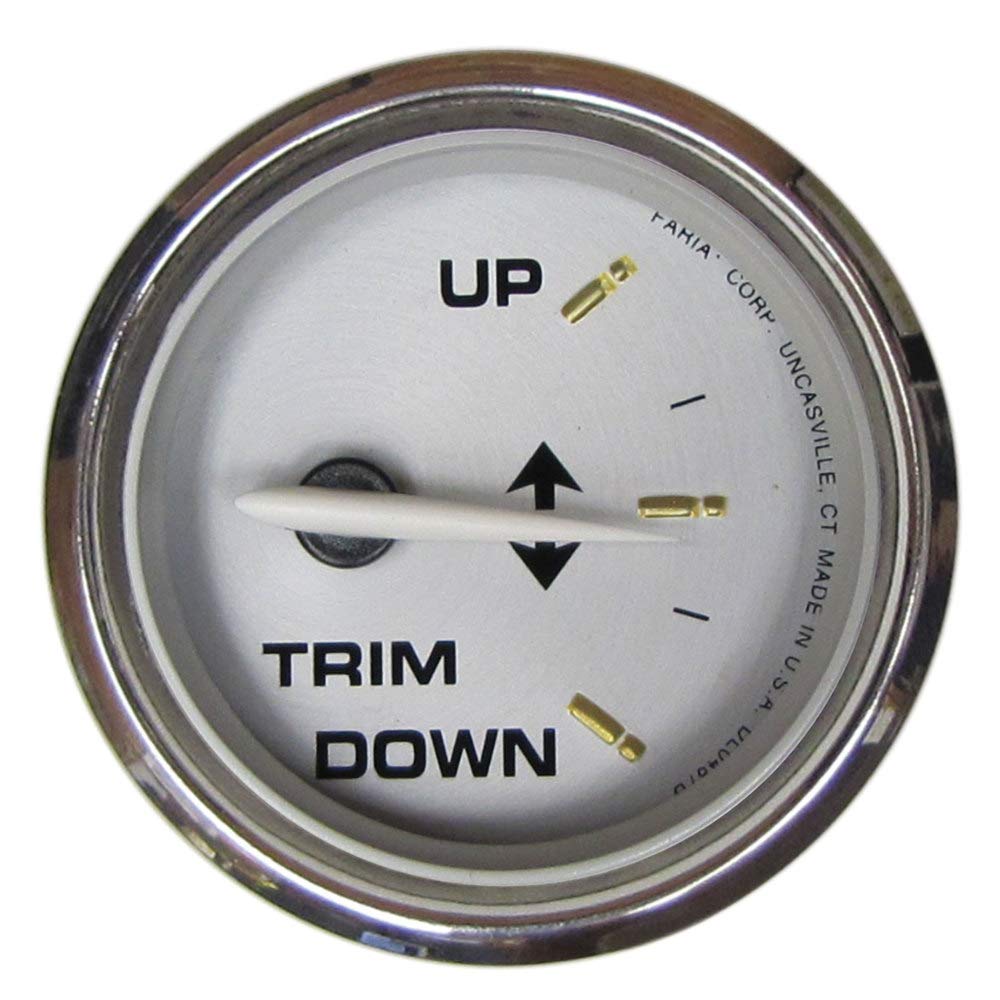 Faria Beede 19005 Kronos Trim Gauge (Mercury/Mariner/Mercruiser/Volvo DP/Yamaha 2001 and Newer) - 2'