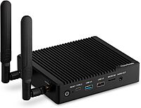 ViewSonic VBS200-A ViewBoard Smart AV Controller for Monitors, Projectors, and Displays Compatible with RS232C with vCast License, HDMI, USB, and Mini DP Inputs