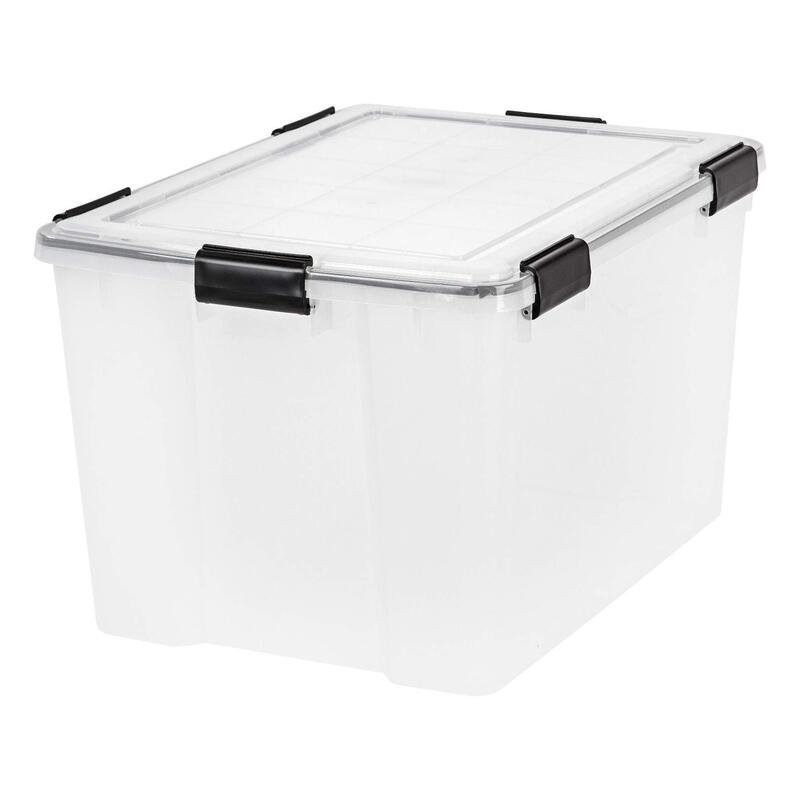 IRIS USA WEATHERPRO Weathertight Plastic Storage Box