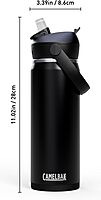 CAMELBAK Thrive Flip Straw Insulated Stainless Steel Water Bottle