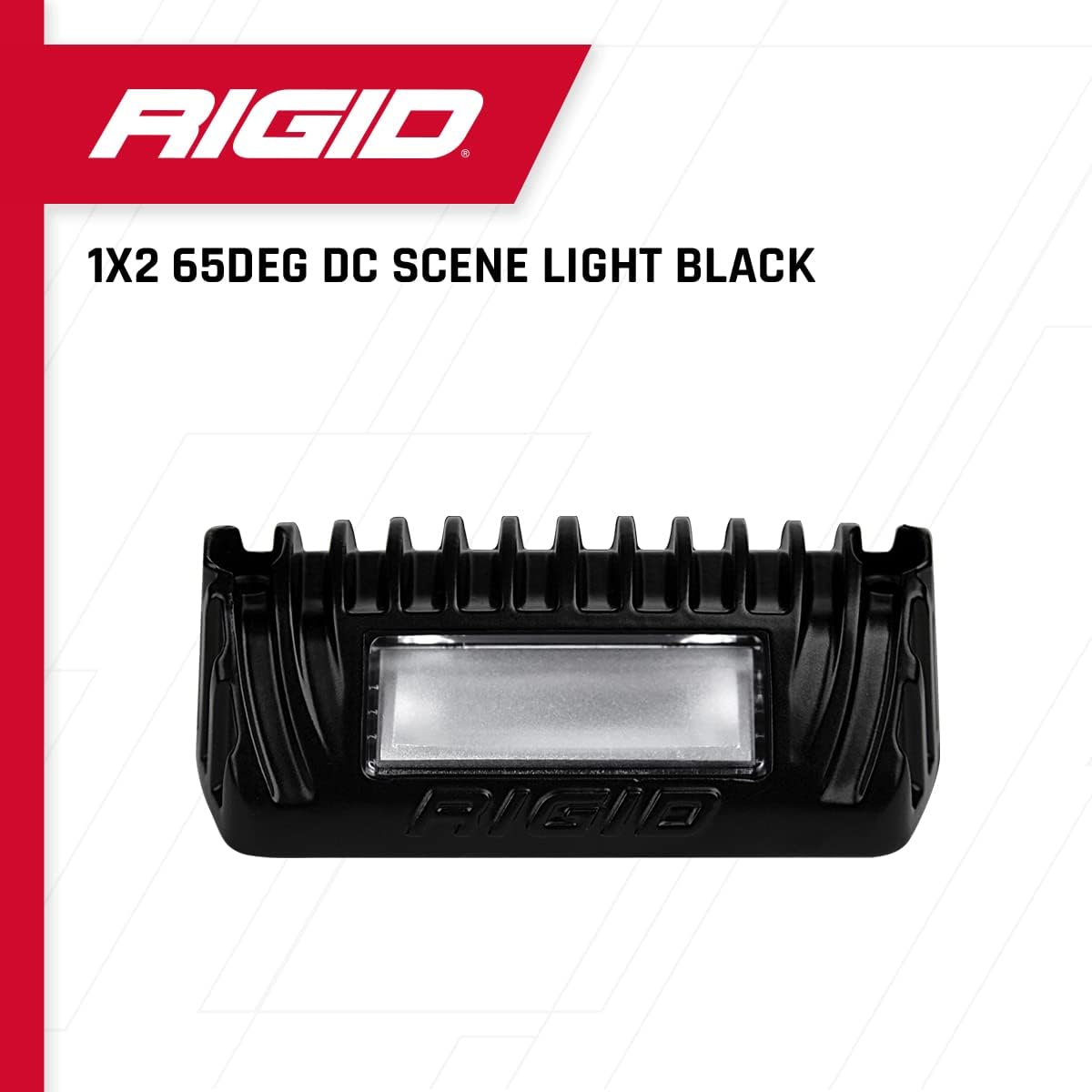 RIGID Industries 1" x 2" 65° - DC Scene Light - Black