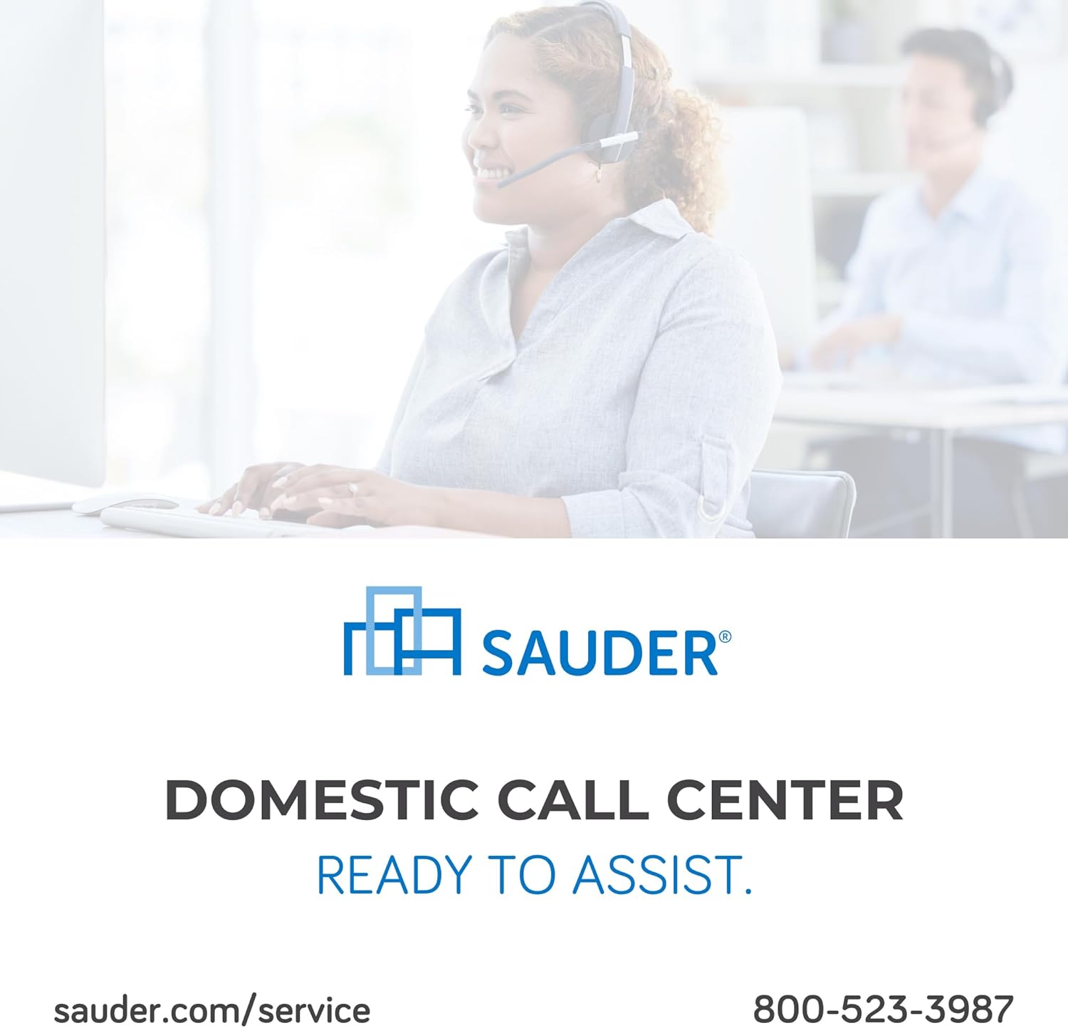 Sauder Palladia Computer Desk with Drawers, Home Office Desk with File Cabinet Storage Drawer - Management, Keyboard Tray