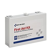 Pac-Kit 6086 159 Piece #25 ANSI Steel Case Contractor's First Aid Kit