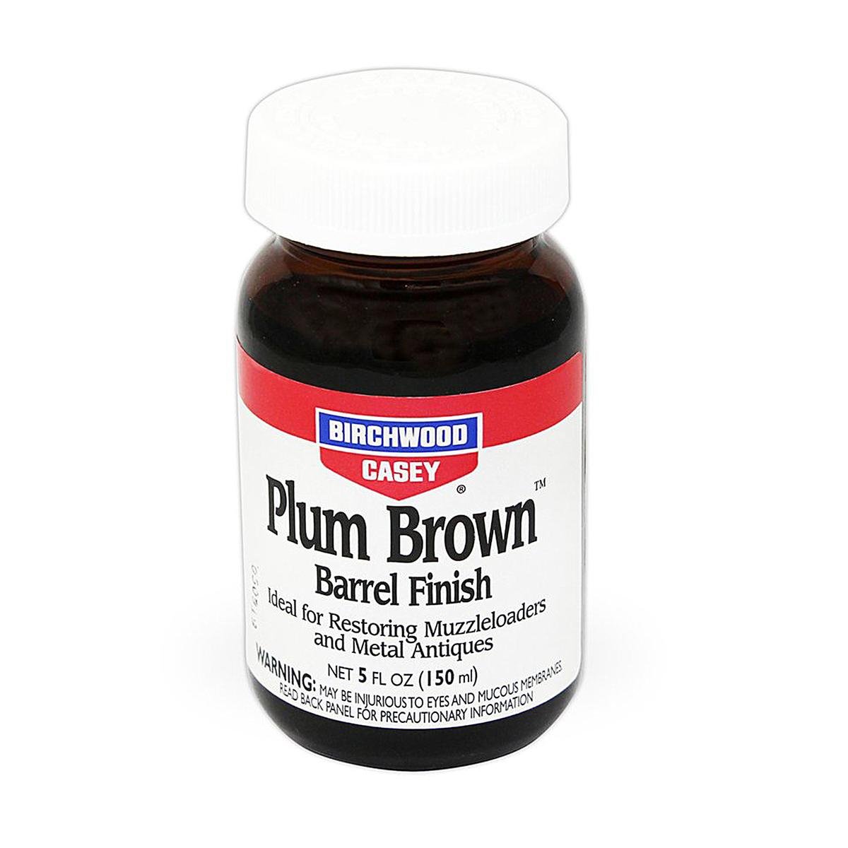 Birchwood Casey 14130 Plum Brown Barrel Finish, 5-Ounce