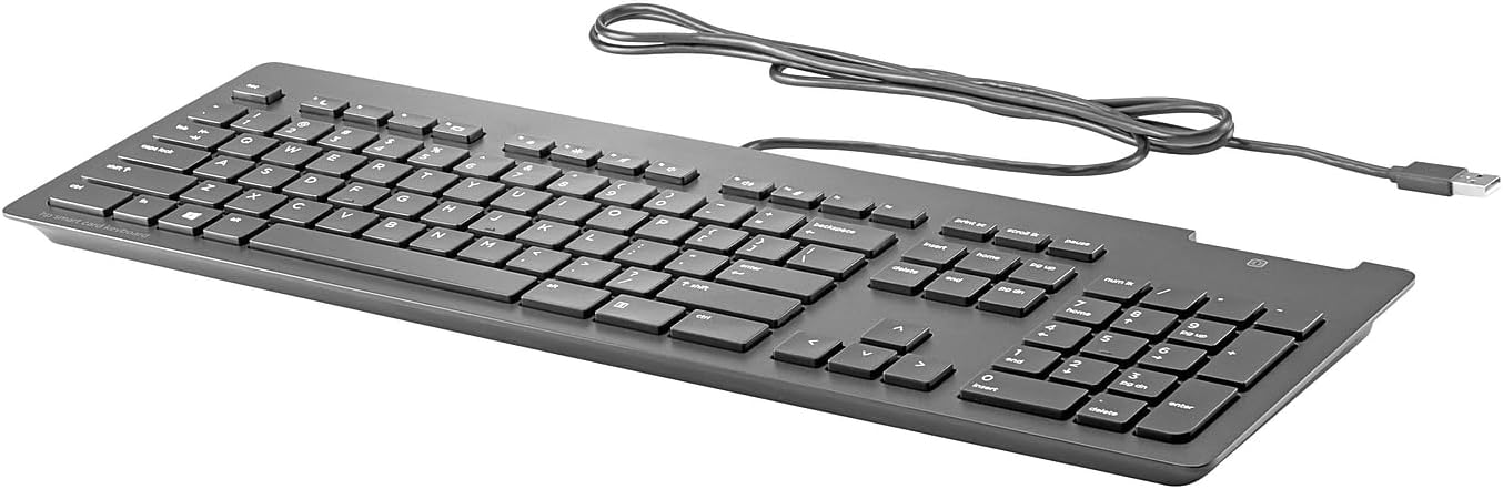 HP Business Slim - Keyboard - USB - US - black - for HP 34, Z1 G9; Elite 800 G9; Pro 260 G9
