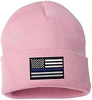 THIN BLUE LINE Flag Knit Beanie