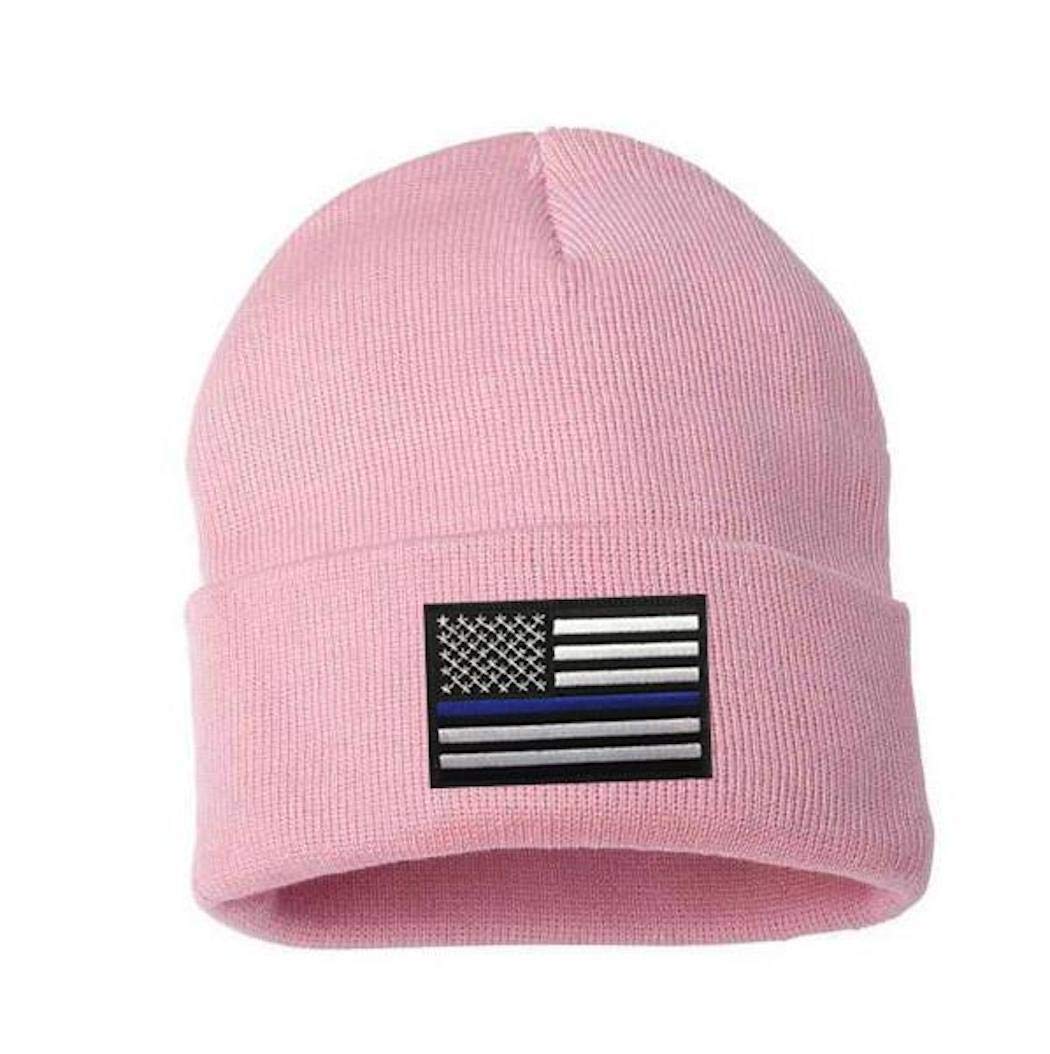THIN BLUE LINE Flag Knit Beanie
