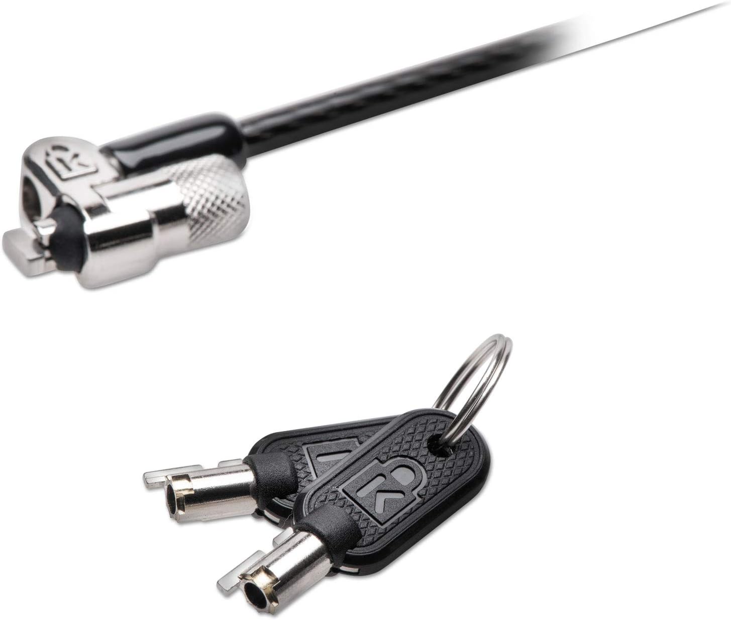 Kensington MicroSaver 2.0 Keyed Laptop Lock - Patented T-bar/Key Lock - Black