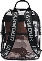 Under Armour Unisex-Adult Loudon Clear Mini Backpack One Size Fits Most (960) Clear / Black / White