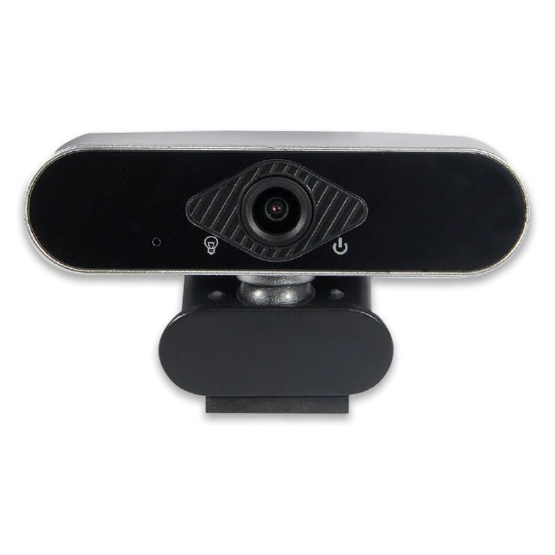 OTM Essentials HD Elite Webcam, Auto Focus Mode, Captures Video up to 1920 x 1080 Pixels, Built-in Microphone, Webcam for PC and Laptops