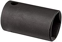 Wright Tool 9076 – 1/2" Drive 5-Point Penta Hand Socket, 13/16" Size, Black Industrial Finish Made in USA