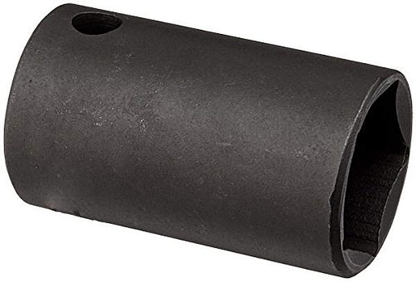 Wright Tool 9076 – 1/2" Drive 5-Point Penta Hand Socket, 13/16" Size, Black Industrial Finish Made in USA