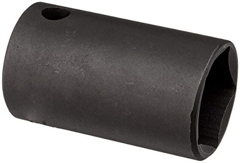 Wright Tool 9076 – 1/2" Drive 5-Point Penta Hand Socket, 13/16" Size, Black Industrial Finish Made in USA