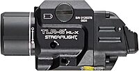Streamlight 69465 TLR-8 HL-X USB 1000-Lumen Weapon Mounted Rechargeable Tactical Flashlight with Integrated Red Aiming Laser