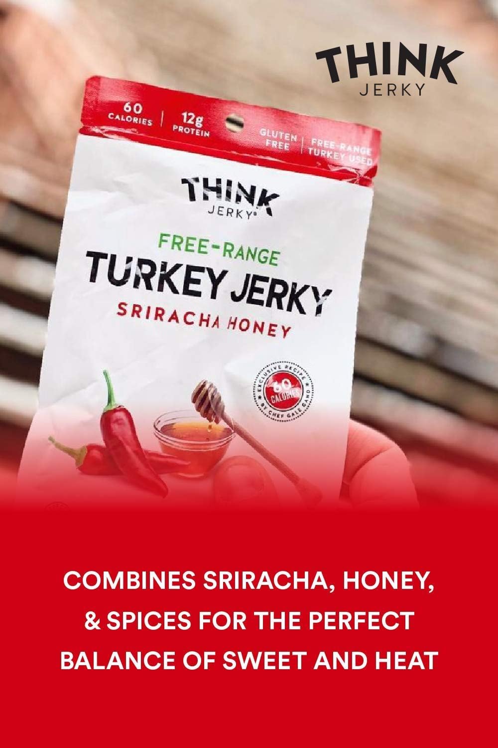 THINK JERKY High-Protein Jerky Snacks, Gluten Free, Chef-Crafted