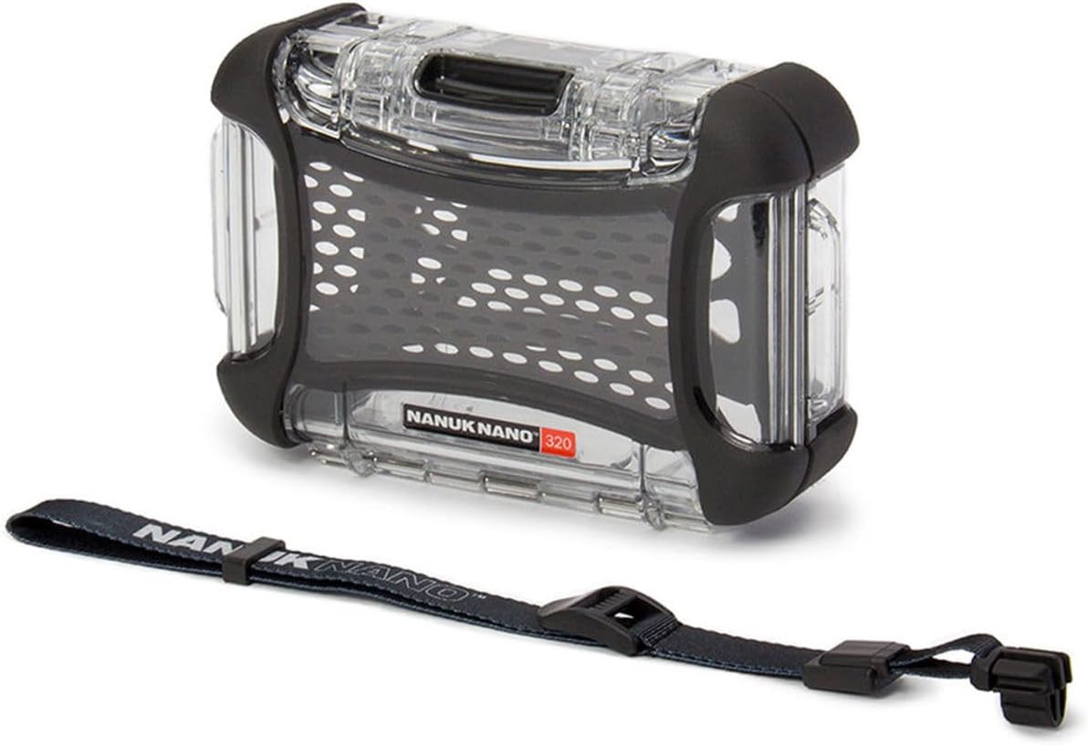 NANUK Nano 320 Waterproof Hard Case for Phones, Cameras and Electronics