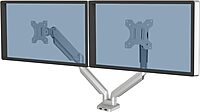 Fellowes Platinum Series Monitor Arm for 40-Inch Monitors, Full Motion, VESA Mount, USB Ports, Ergonomic