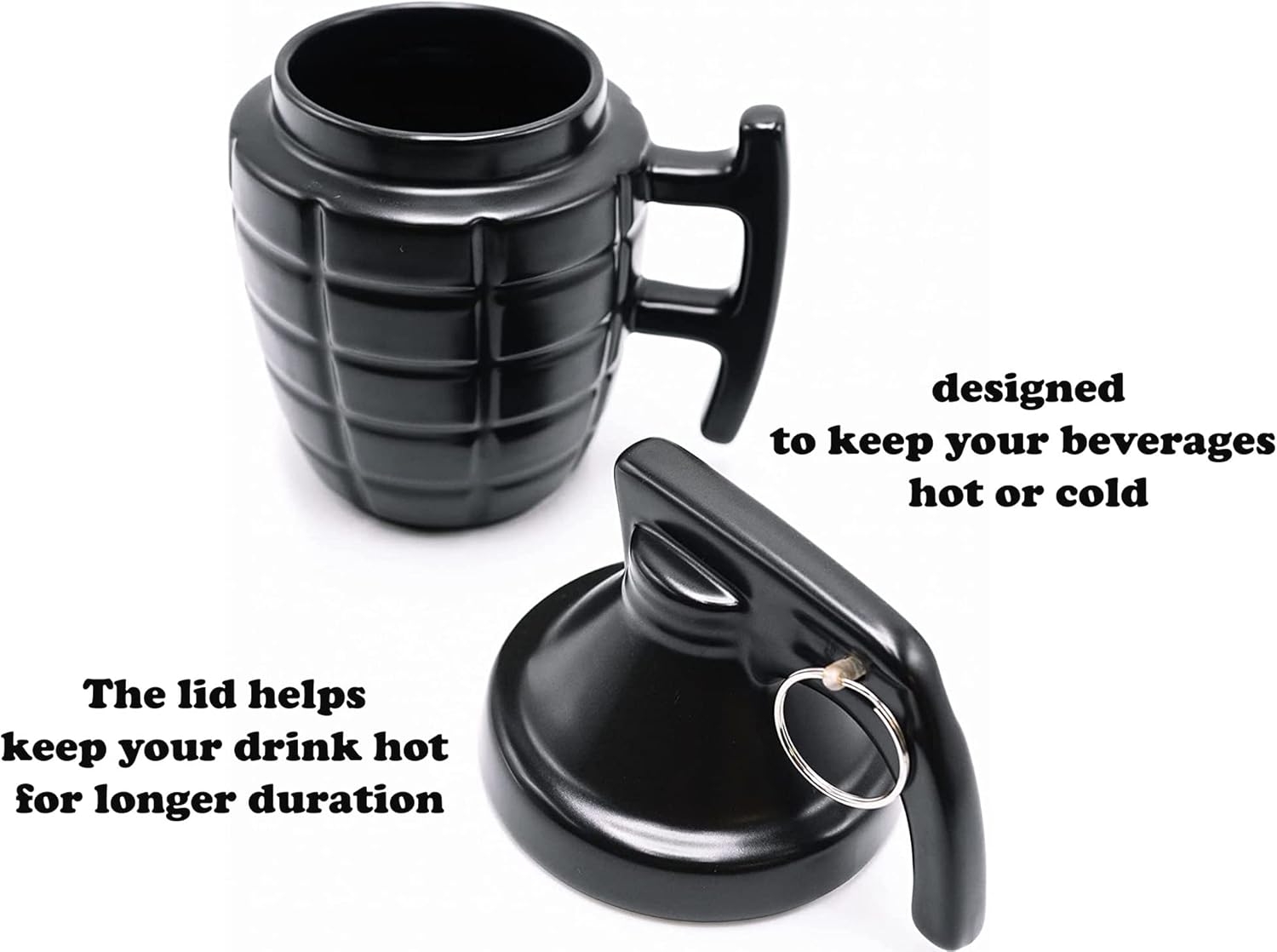 Caliber Gourmet Ceramic Novelty Coffee Mug