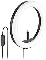 Kensington L1000 Bicolor Ring Light with Webcam Mount for Video Conferencing (K87653WW)