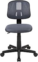 Flash Furniture Flash Fundamentals Mesh Mid-Back Swivel Task Office Chair with Pivot Back