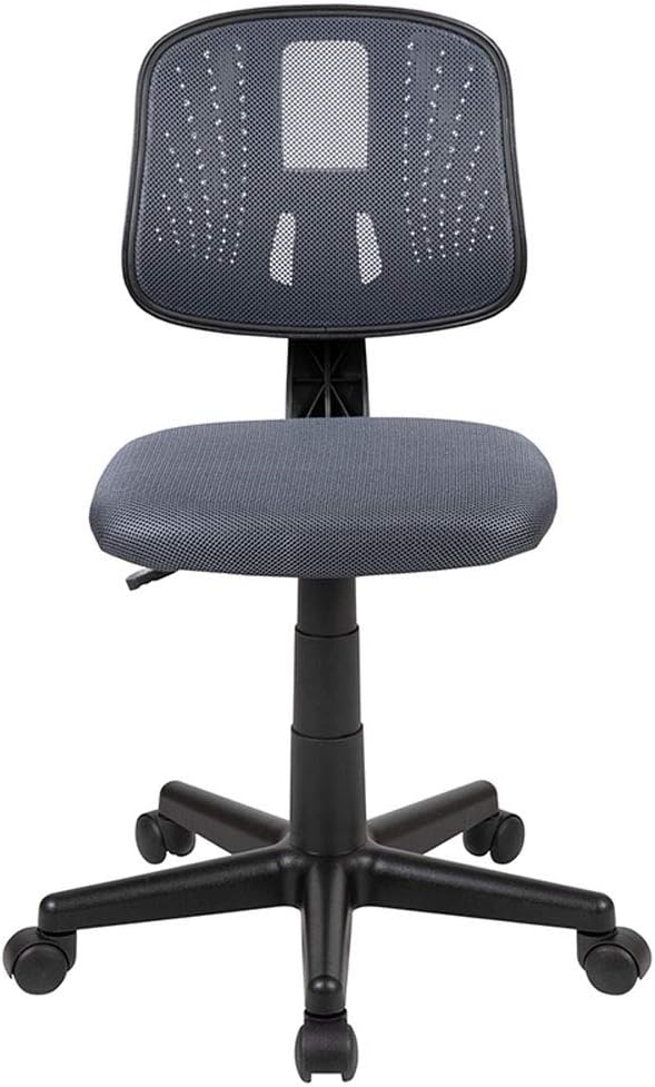Flash Furniture Flash Fundamentals Mesh Mid-Back Swivel Task Office Chair with Pivot Back