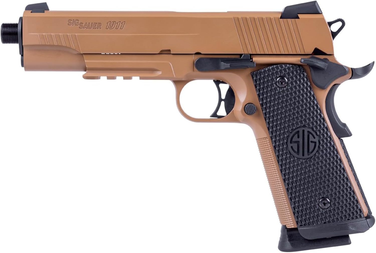 Sig Sauer 1911 Emperor Scorpion CO2-Powered 4.5mm Steel BB Caliber Semi-Auto Air Pistol with 17rd BB Mag